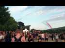 Eurockéennes de Belfort : la patrouille de France salue le Malsaucy