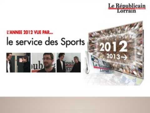 L'année 2012 vue par le service des Sports du RL