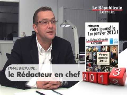 L'année 2012 vue par le rédacteur en chef du RL