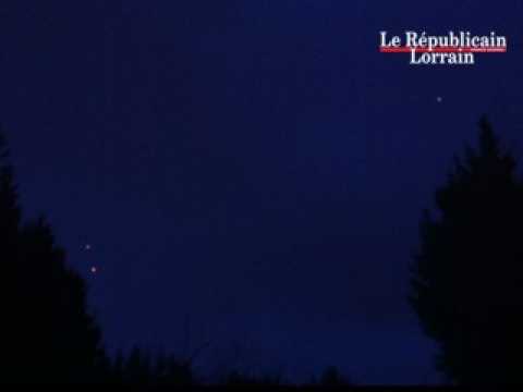 Curieuses lumières dans le ciel messin