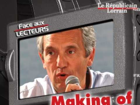 Making of Claude Onesta "Face aux lecteurs"