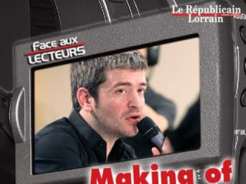 Making of Grégoire "Face aux lecteurs"