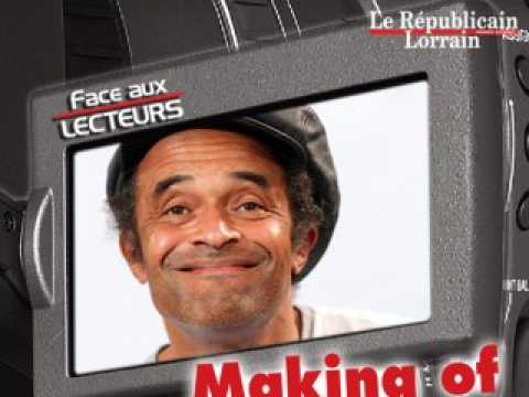 Making of Yannick Noah "Face aux lecteurs"
