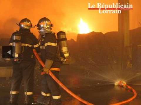 Dieuze : une explosion très spectaculaire