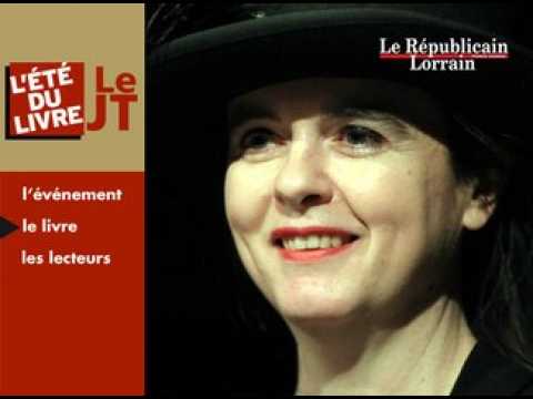 Amélie Nothomb à la Une du JT#1 de l'Eté du Livre