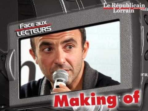 Making of Nikos Aliagas "Face aux lecteurs"