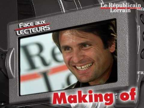 Making of Fabrice Santoro "Face aux lecteurs"