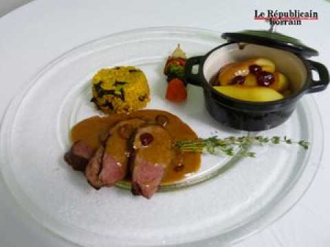 Filet mignon de biche à la sauce berlinoise