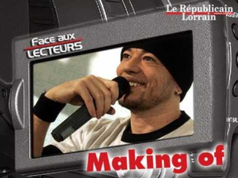 Making of Pascal Obispo, "Face aux lecteurs"