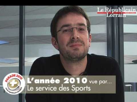 L'année 2010 vue par... le service des Sports