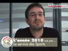 L'année 2010 vue par... le service des Sports