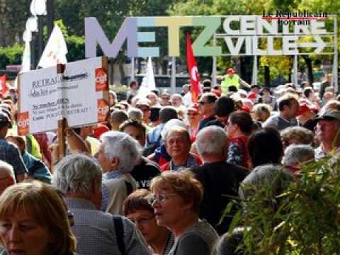 Retraites : Metz à nouveau dans la rue