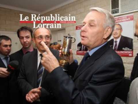 Jean-Marc Ayrault, la lampe de mineur et ArcelorMittal