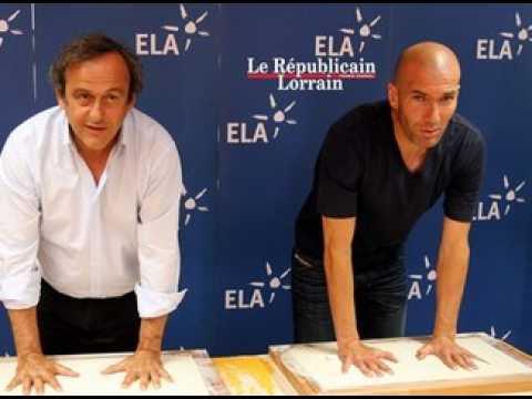 Zidane et Platini essuient les plâtres pour ELA