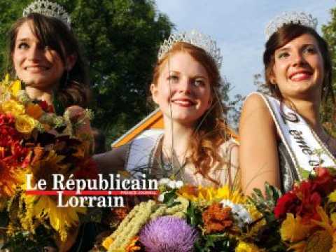 La Messine Julie Ernewein, reine de la Mirabelle 2011