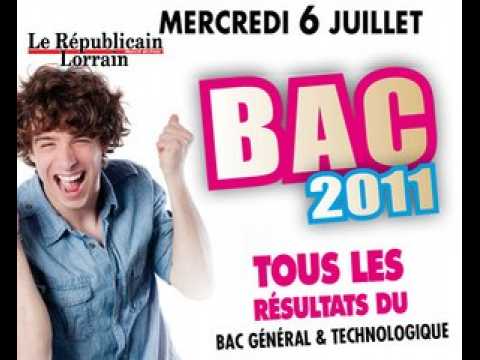 Les résultats du Bac 2011 avec Le Républicain Lorrain