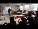 Le violoniste Franck Natan joue devant les &eacute;l&egrave;ves du coll&egrave;ge Souhait - Label : Vosges Matin - Category : News