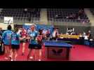 Tennis de table (Pro dames) : la joie des filles d’Etival après leur qualification en finale