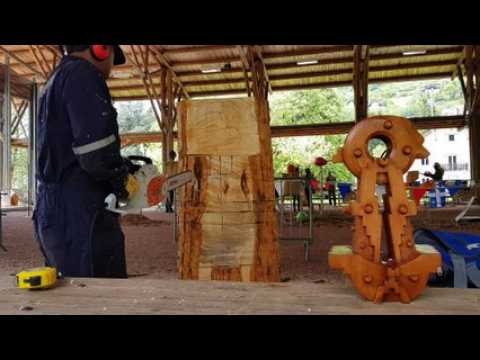 Le Festival de sculpture de La Bresse démarre à plein régime !