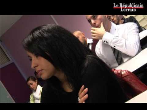 Ludmila et Hadj les bons élèves du lycée Saint-Exupéry