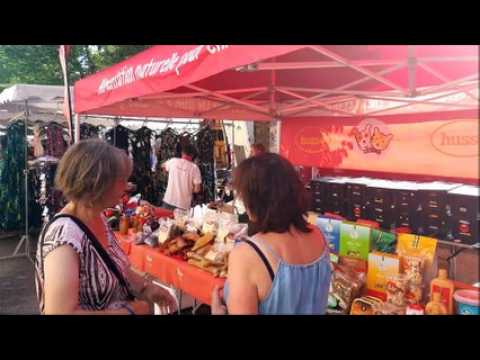 Epinal : c'est parti pour la braderie d'été sous le soleil