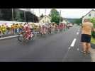 Les premiers cyclistes viennent de passer &agrave; Fresse-sur-Moselle - Label : Vosges Matin - Category : Sport