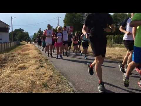 Vidéo. Le départ du Défi respire à Remiremont avec John Taupin, sportif atteint de mucoviscidose