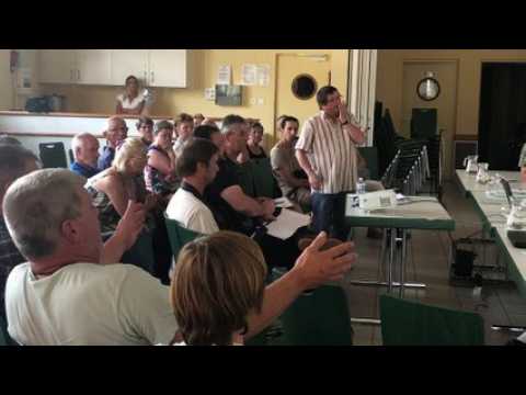 Arrentès-de-Corcieux : passe d'armes entre le maire et Frédéric Rosenthal, représentant de la DDSCPP au sujet du projet d'installation d'un élevage de 12000 poules