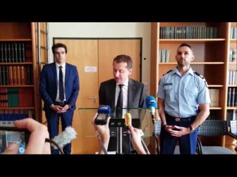 Meurtre de Châtel-sur-Moselle Extraits de la conférence de presse du procureur de la République à Epinal