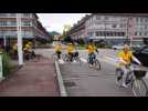 Les salari&eacute;s du Toit vosgien &agrave; v&eacute;lo pour courir leur Tour - Label : Vosges Matin - Category : News