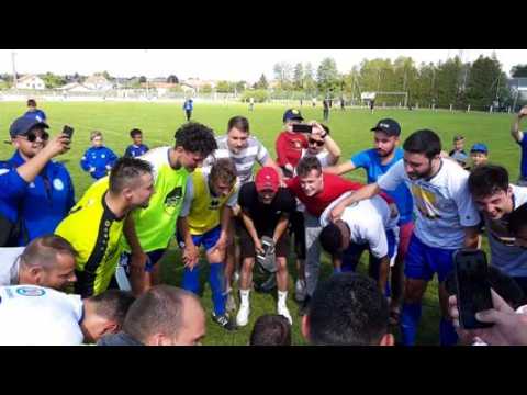 football : la joie de l'ES Avière qualifiée pour la finale de la coupe des Vosges