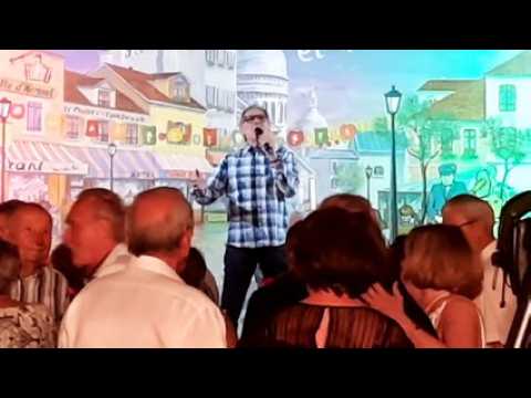 Herbert Léonard  à la Croisette d'Hérival au Girmont-Val-d'Ajol