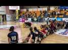 Handball - Le paquito de Julie Bedon et Rachid Dahmane pour leur fin de carri&egrave;re avec Epinal - Label : Vosges Matin - Category : News