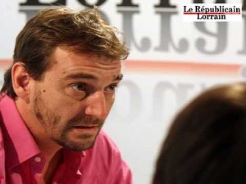 Julien Boutter face au Républicain Lorrain