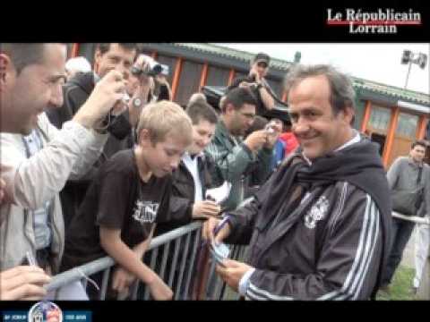 Michel Platini de retour à Joeuf