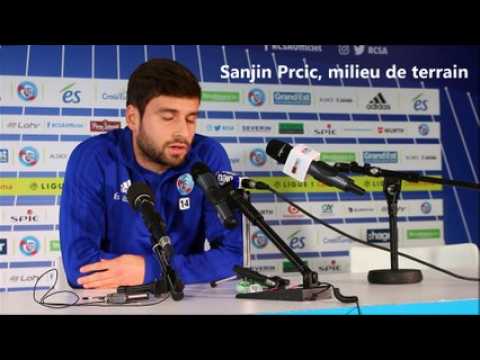 Conférence de presse du Racing avant le déplacement à Saint-Etienne