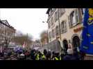 Gilets jaunes &agrave; Strasbourg: ceux qui d&eacute;rangent... et ceux qui rangent - Label : Les Dernières Nouvelles d'Alsace - Category : News