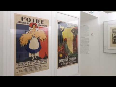 Ambiance calme dans les allées du musée Tomi Ungerer