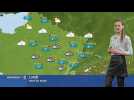 Le temps de ce lundi : froid et instable