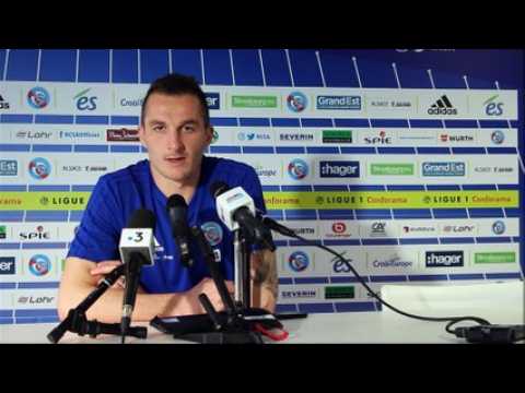 La conférence de presse du Racing avant la réception de Lille (26e journée de Ligue 1)