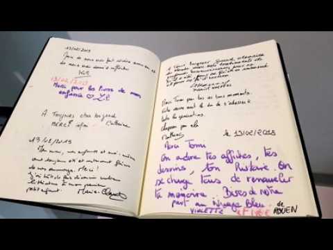 Un livre d'or au musée Tomi Ungerer