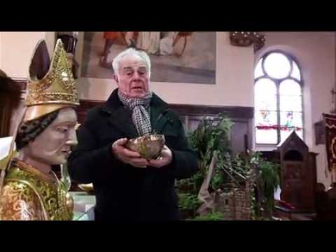 A Leimbach, les pèlerins boivent du vin blanc dans un crâne attribué à saint Blaise