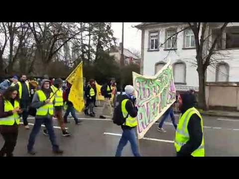 Acte XI des gilets jaunes à Strasbourg