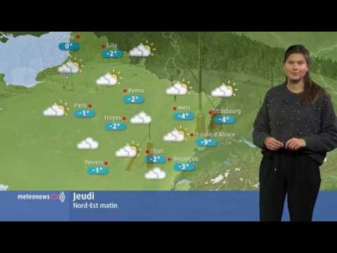 La météo du jeudi 24 janvier 2019