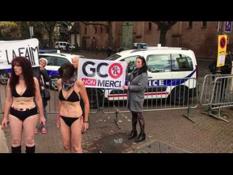 Strasbourg: grévistes de la faim devant l'hôtel du Préfet