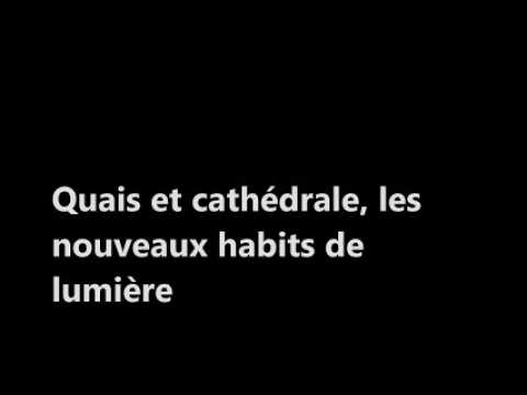 Strasbourg : les nouvelles illuminations des quais et de la cathédrale en test