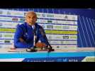 La conference de presse du Racing avant le déplacement à Angers