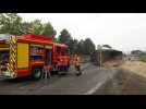 Un camion se renverse sur l'autoroute A4 et bloque la circulation