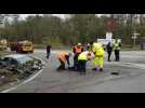 Spectaculaire accident sur la RD429 &agrave; Pulversheim - Label : Les Dernières Nouvelles d'Alsace - Category : News