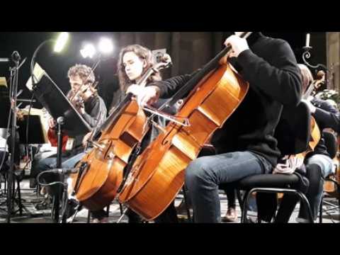 Répétition du concert du centenaire de l'Armistice dans la cathédrale de Strasbourg
